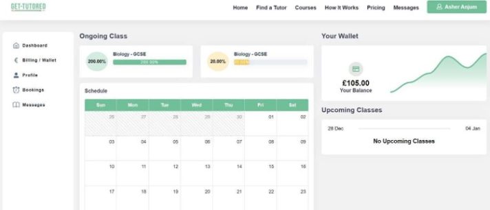 Get Tutored project screenshot