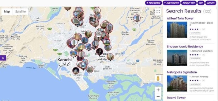 Locator project screenshot